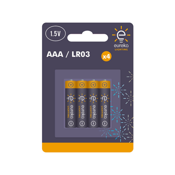 AAA (4 pack) Alkaline