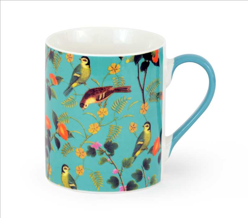 Flora & Fauna Fine China Mug