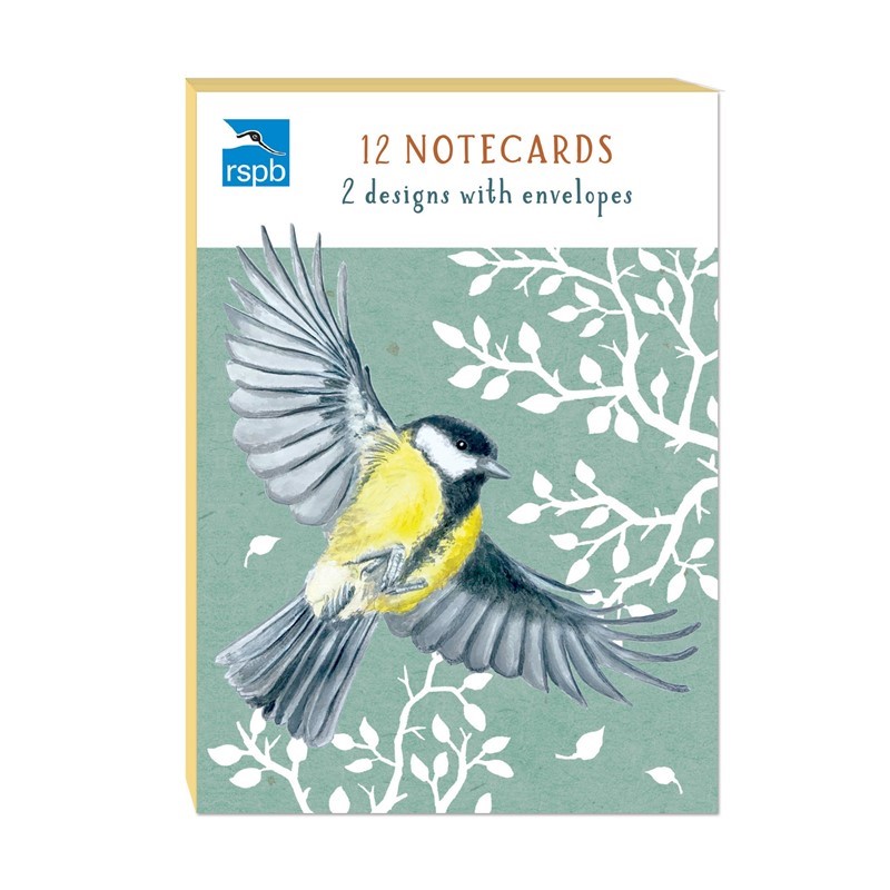 RSPB In The Wild Notecard Pack Garden Birds