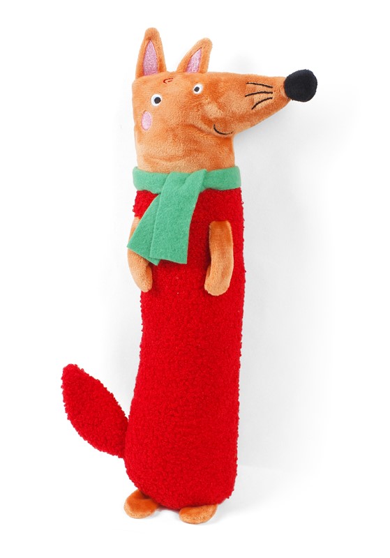 Red Fox Sausage Squeak L