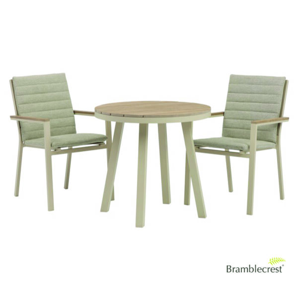 Bramblecrest Zurich Bistro set - Mocha
