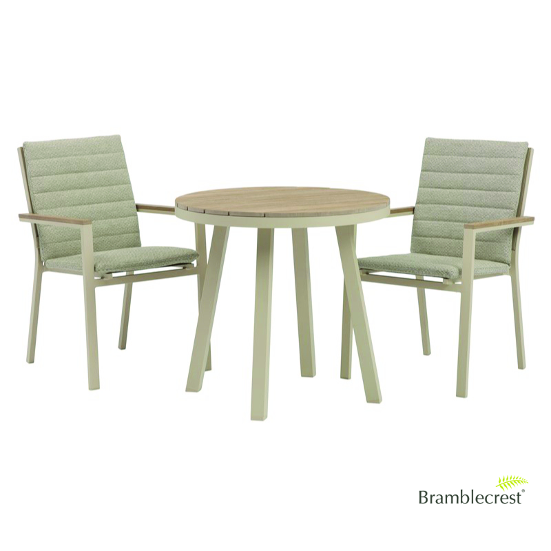 Bramblecrest Zurich Bistro set - Mocha