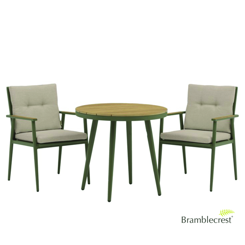 Bramblecrest Wisley Bistro Set - Sage