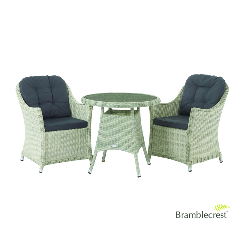 Bramblecrest Monterey Bistro Set - Dove Grey