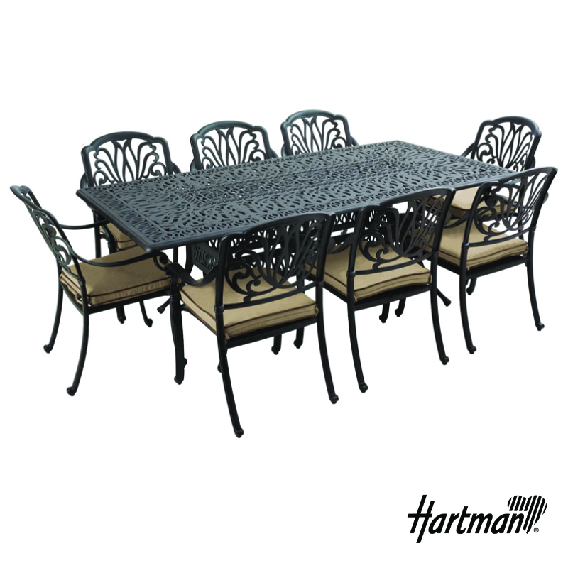 Hartman Amalfi 8 Seat Rectangular Set