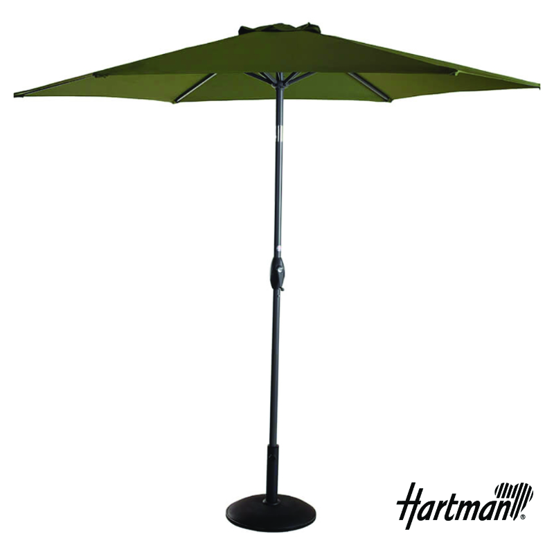 Hartman Balearic 2.7m Parasol - Forest Green