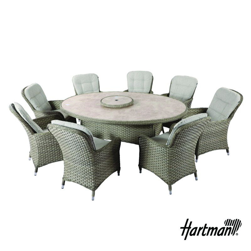 Hartman Eton 8 Seat Elliptical Dining Set