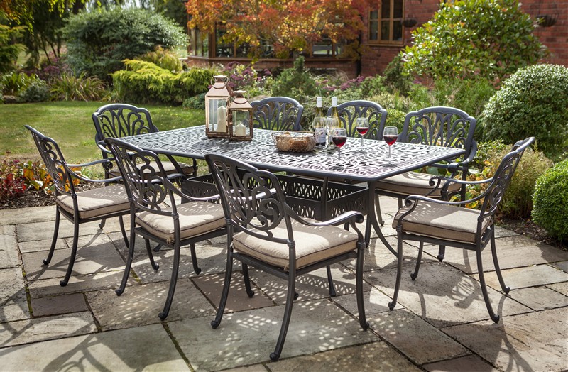 Hartman Amalfi 8 Seat Set - Bronze - Image 3