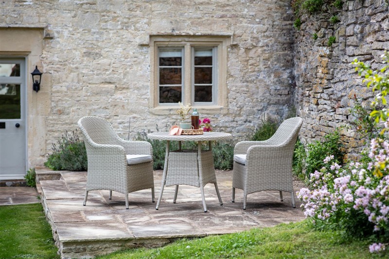 Bramblecrest Tetbury Bistro Set - Nutmeg - Image 2