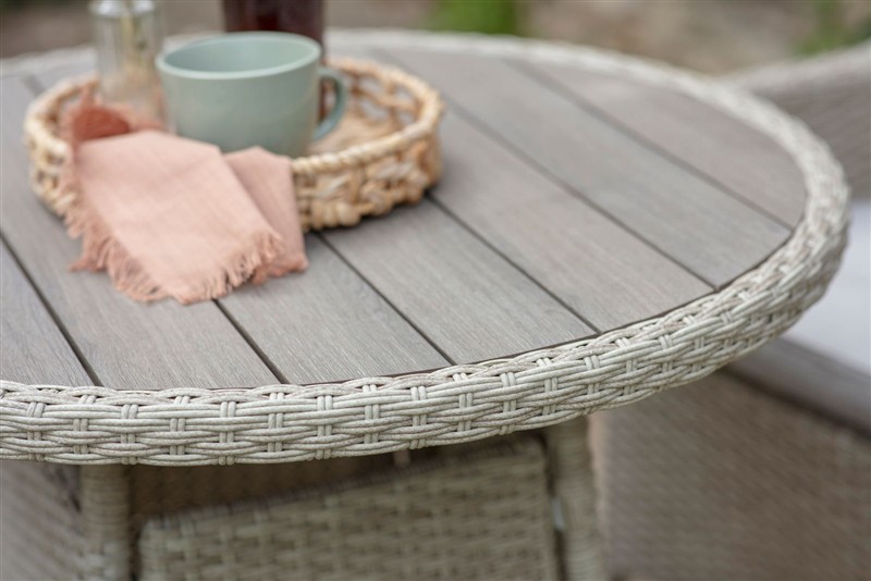 Bramblecrest Tetbury Bistro Set - Nutmeg - Image 3