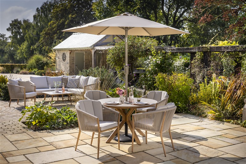 Hartman Portico 4 Seat Round Set - Image 2