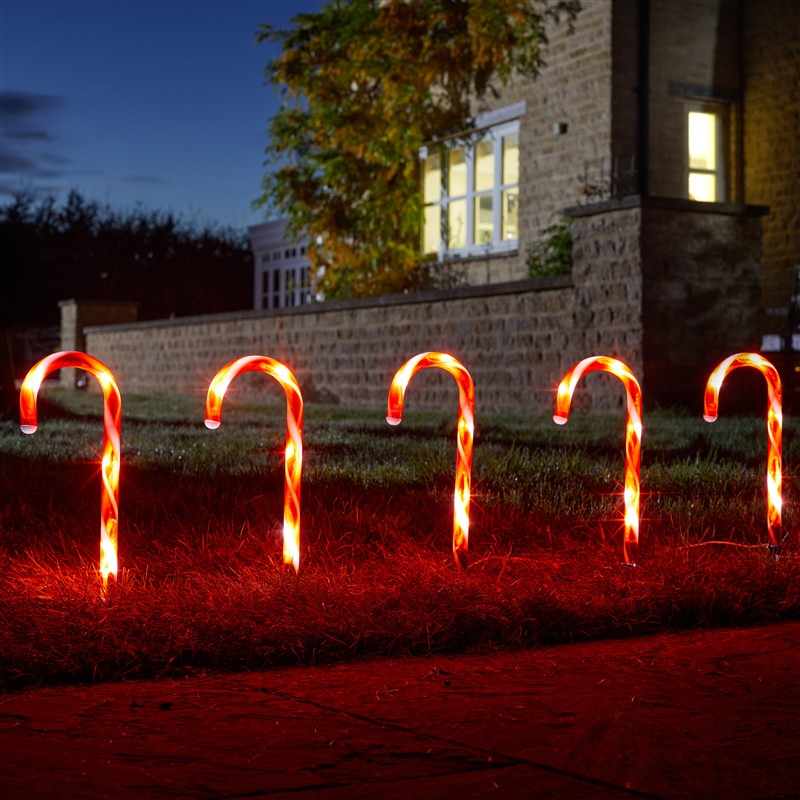 Candy Cane Stakes - Set of 6 - Image 2