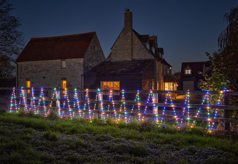 TwoTone® Rechargeable String Lights - 200 Warm/Multi-Colour LED - Image 4